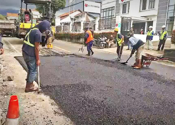 Jalur Mudik di Kuningan, Preservasi Jalan Nasional Dikebut