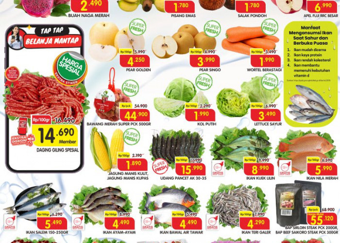 Katalog Promo JSM Superindo 3-5 April 2026: Minyak Rp28 Ribu & Daging Sapi Rp12 Ribu!