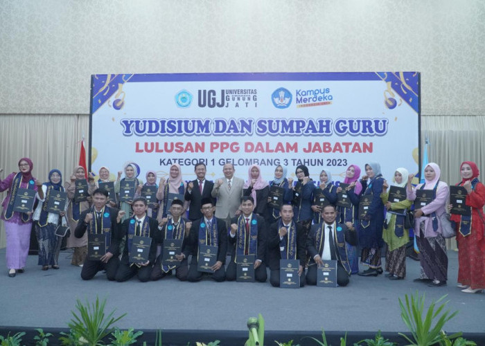 334 Guru PPG Daljab Ikuti Yudisium dan Sumpah Guru, Siap Cerdaskan Generasi Penerus