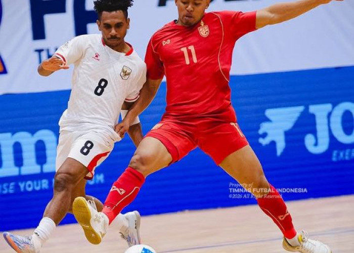 Hasil Piala AFF Futsal: Indonesia vs Thailand Thailand Menang Skor 2-1