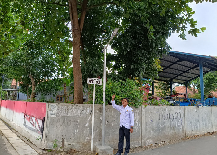 Lurah Kesenden Adakan Program Kesenden Terang dengan Pasang 55 Titik PJU di 11 RW