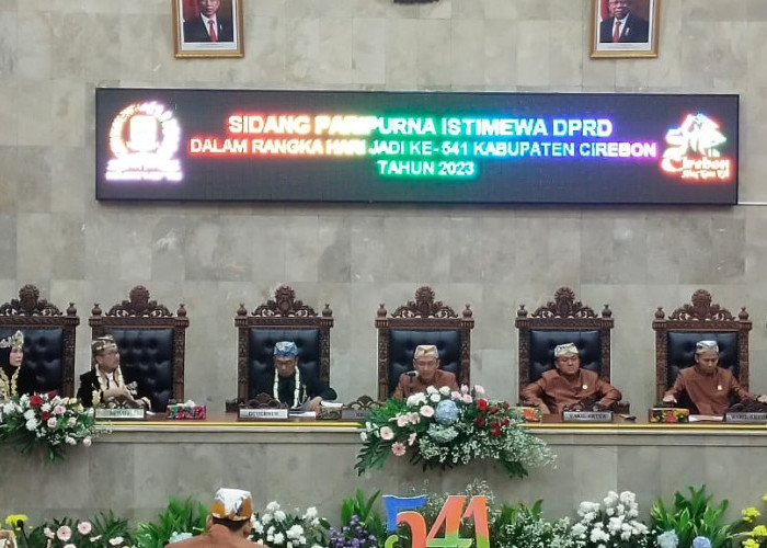 Sidang Paripurna Istimewa, Ketua DPRD Kabupaten Cirebon Dukung RK Dua Periode