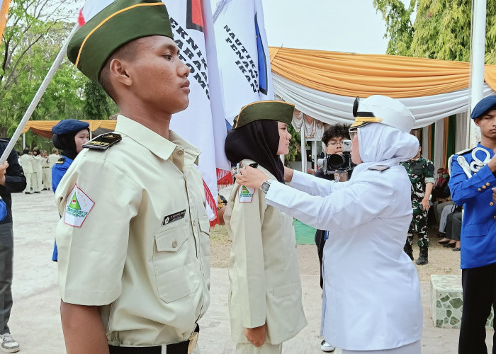 Tuntas Jalani LDDKS 4 Pekan, 200 Lebih Siswa Baru SMK Presiden Delta Resmi Dilantik