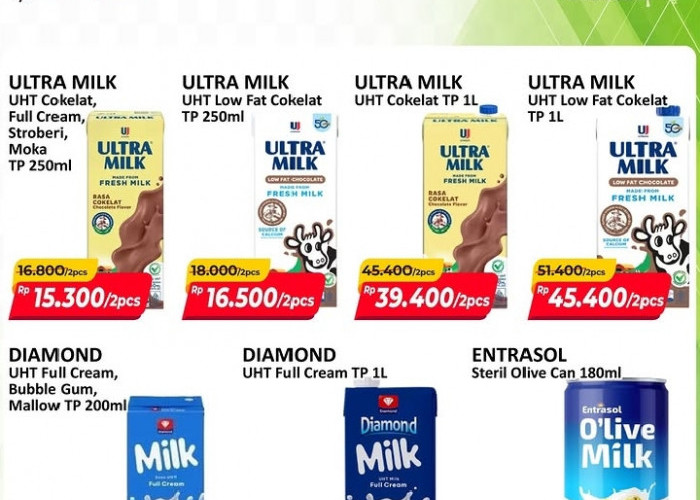 Promo Alfamart Gajian Untung 26 Mei - 2 Juni: Ultra Milk Rp 15.300/2pcs & Diskon Spesial Idul Adha!