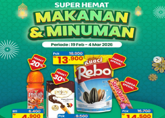 Katalog Makanan dan Minuman Hemat 30% di Promo Terbaru Indomaret Hari Ini 19 Februari hingga 4 Maret 2026