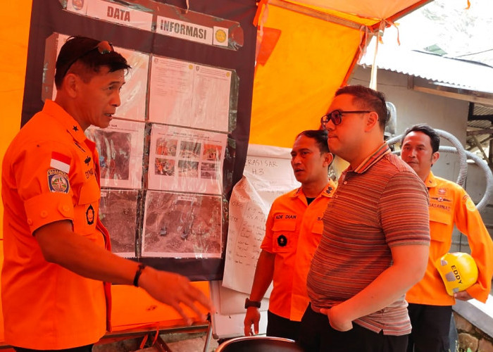 Tinjau Lokasi Longsor Gunung Kuda, Dave: Tutup Permanen Tambang Ini !