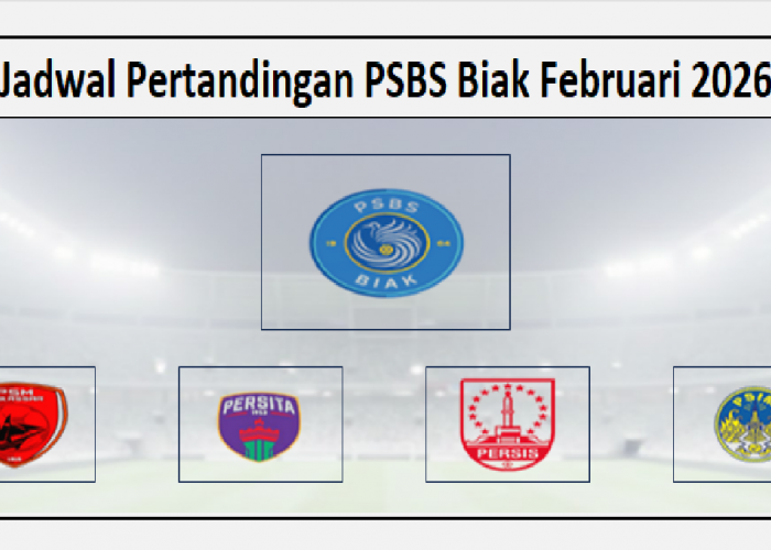 Hampir Masuk Zona Degradasi, PSBS Biak Akan Menghadapi Persita, Persis Solo, dan PSIM Jadwal Februari 2026