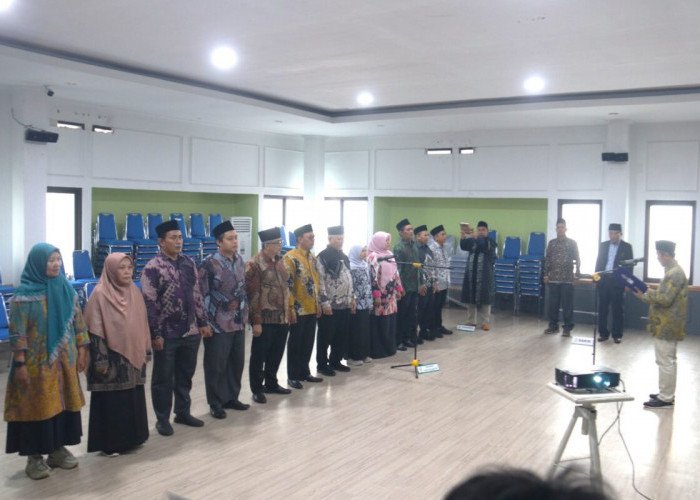Pelantikan dan Kenaikan Jabatan PNS UIN Siber Syekh Nurjati Cirebon, Rektor Dorong Percepatan Akreditasi Unggu