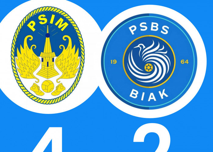 BRI LIGA 1: Hasil PSBS Biak vs PSIM Yogyakarta Skor 4-2 Laskar Mataram Raih 3 Poin di Kandang 