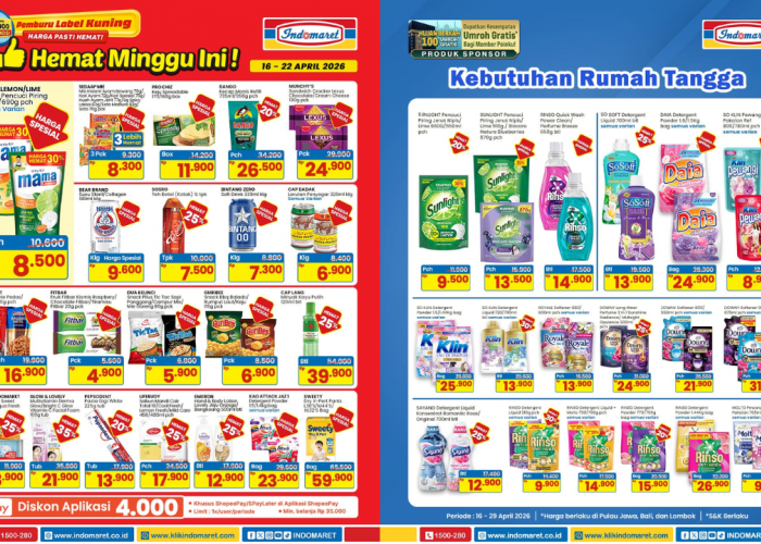 Katalog Promo JSM Indomaret 24-26 April 2026: Produk Personal Care & Skincare Beli 2 Lebih Hemat