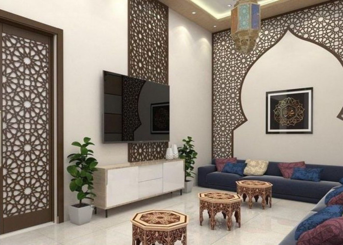 9 Rekomendasi Desain Ruang Tamu Islami yang Elegan Menawan