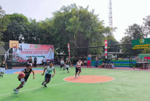 Danrem 063/SGJ Cup Jaring Potensi Pebasket Junior