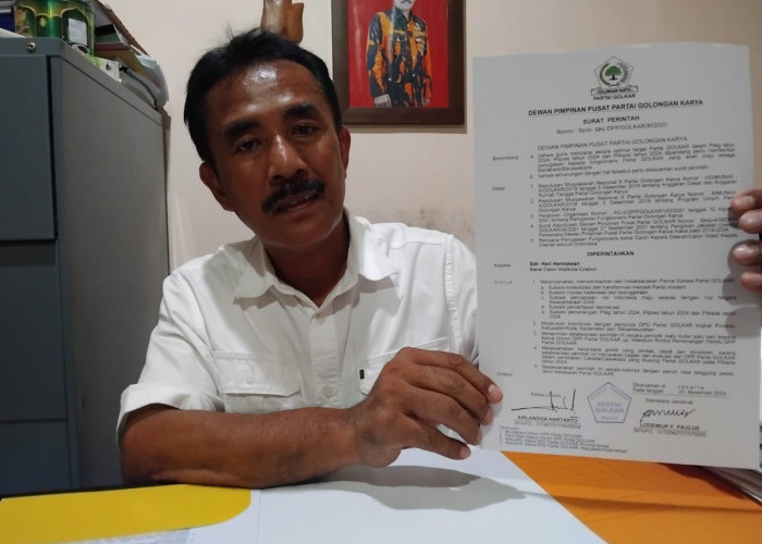 DPP Golkar Perintahkan Dua Nama Ini untuk Pemilihan Walikota Cirebon 