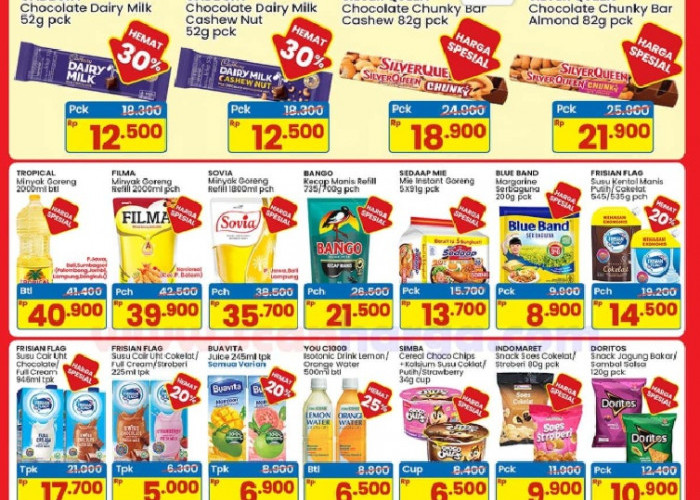 Minyak Goreng Rp 35.700 Hemat 30%, di Promo JSM Indomaret Minggu Ini hingga 11 Februari 2026