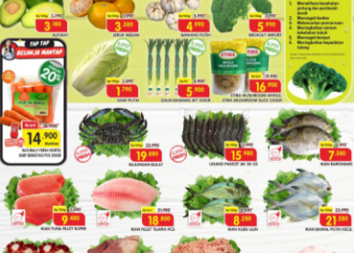 Lengkapi Kebutuhan Ramadanmu Bersama Superindo! Daging Dan Seafood Super Hemat. 