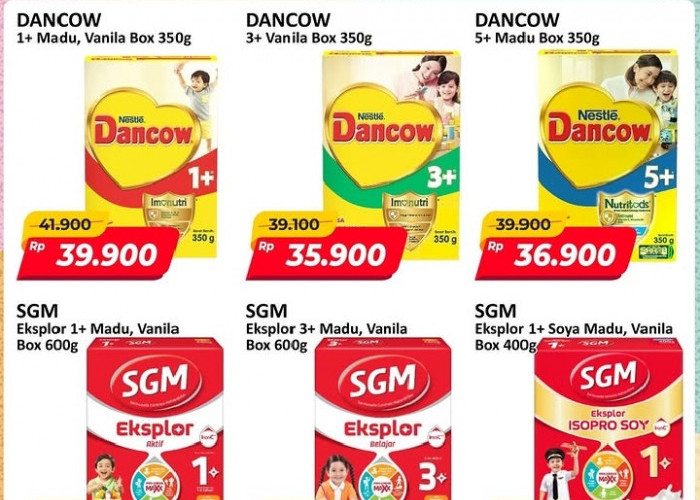 Promo JSM Alfamart 10-12 April 2026: Susu Anak dan Pampers Diskon Besar, Ada Harga Spesial Mulai Rp3.000!