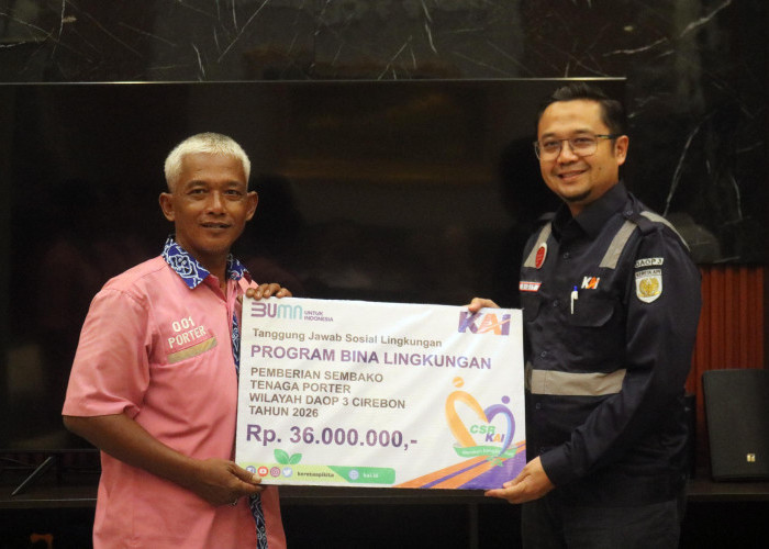 Di Tengah Padatnya Arus Mudik Lebaran 2026, Daop 3 Cirebon Berikan Perhatian untuk Porter dan Pensiunan