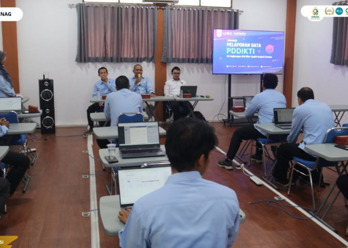 Tingkatkan Kualitas Layanan Akademik, UIN Siber Syekh Nurjati Cirebon Gelar Workshop Pelaporan PDDikti