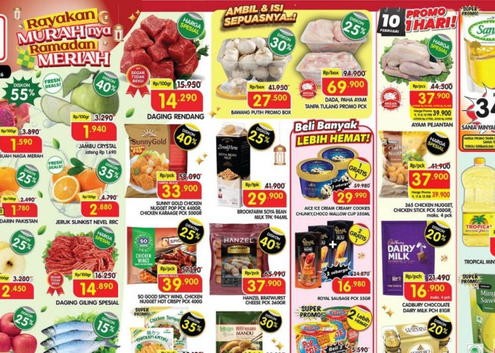 Hari Terakhir Promo Superindo! Diskon Minyak Goreng 2L Rp 34.500 & Daging Segar Rp 14.290 