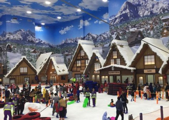 Trans Snow World Bekasi, Wisata Salju Terbaik Tanpa Keluar Negeri Cuma Rp 100 Ribu!