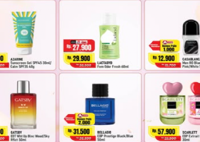 Promo Alfamart Pekan Ini 12-15 Maret 2026, Serum Rp 29.000, Parfum Rp 36.500, Pewangi Rp 8.900