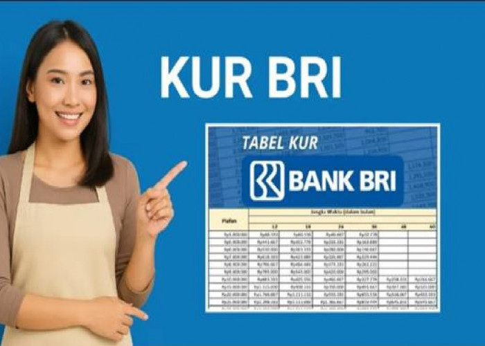 Tabel KUR BRI 2026 Pinjaman Rp 1-50 Juta: Bunga Rendah & Cicilan Hanya Rp 30 Ribuan Per Bulan