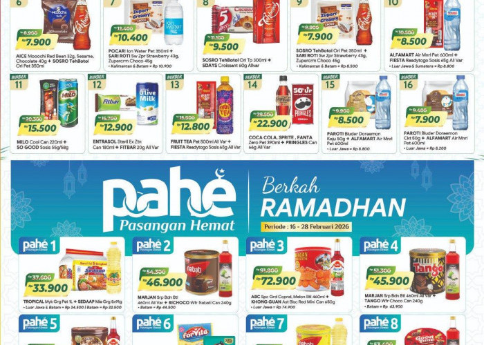Promo Ramadhan Alfamart Besok, Kamis 27 Februari 2026: Bukber Hemat dan Berkah Ramadhan