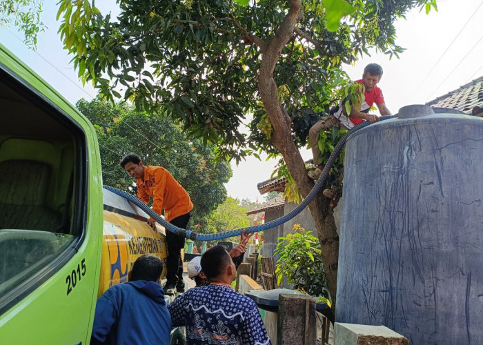 Argasunya Masih Kekeringan, 208 Ribu Liter Air Bersih Sudah Didistribusikan