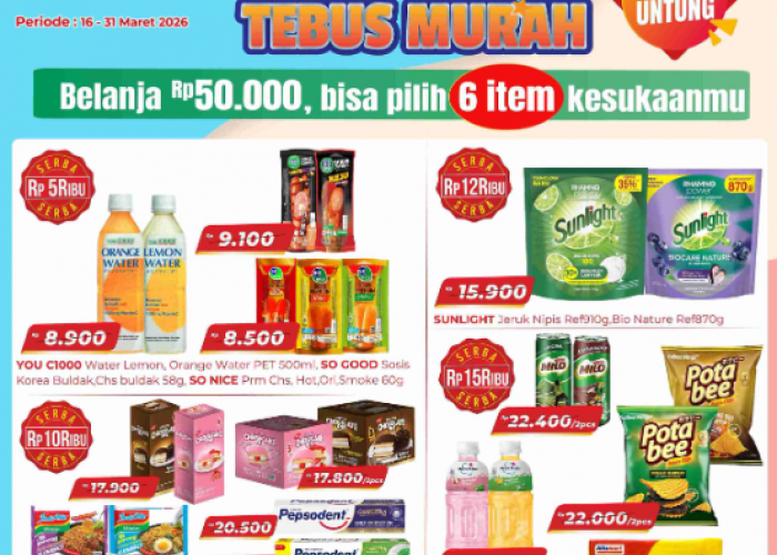 Promo Tebus Murah Alfamart Terbaru Periode 16-31 Maret 2026. Pepsodent Pasta Gigi Hanya Rp10.000