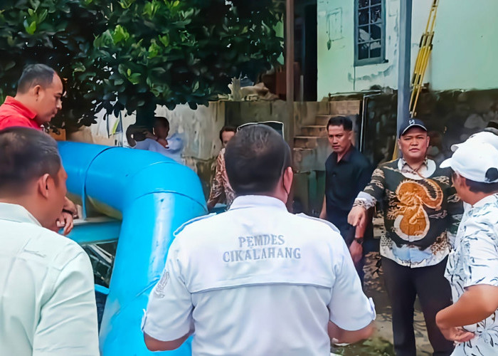 DPRD Kabupaten Cirebon Temukan Pipa Swasta di Mata Air Cikalahang, Minta BBWS Bertindak Tegas