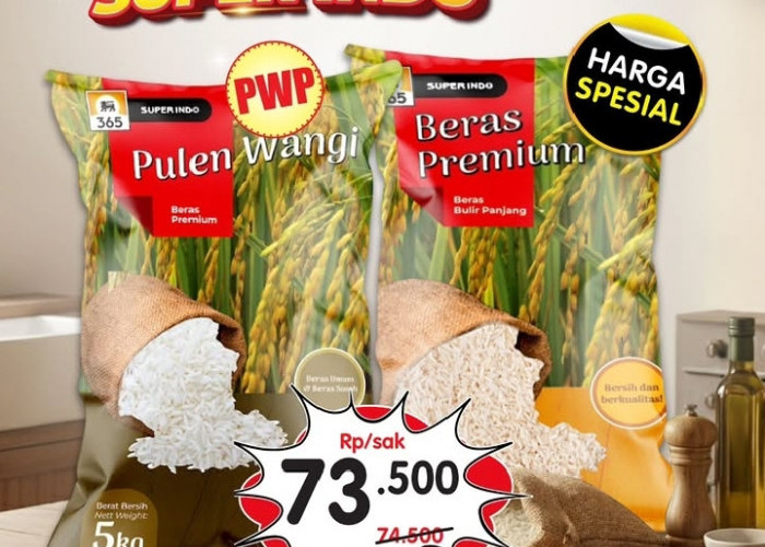 Promo JSM Superindo 24-26 April 2026: Beras Murah Mulai Rp73 Ribuan dan Minyak Goreng Harga Spesial!