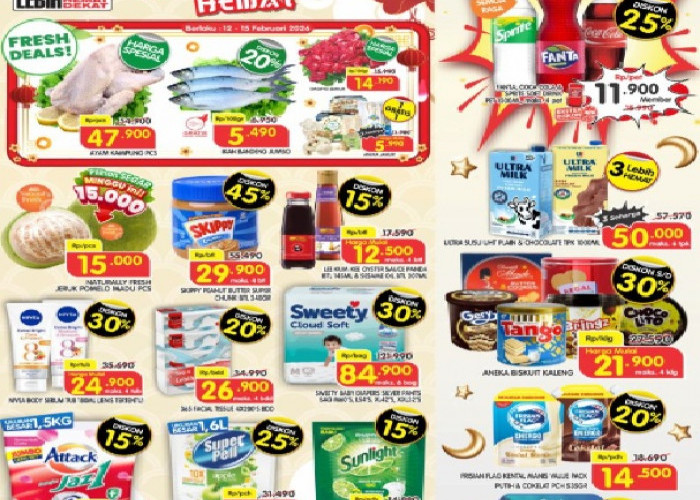 Momen Hangat Lengkapnya Hemat Diskon hingga 45%: Promo JSM Superindo Terbaru Minggu Ini 12 - 18 Februari 2026