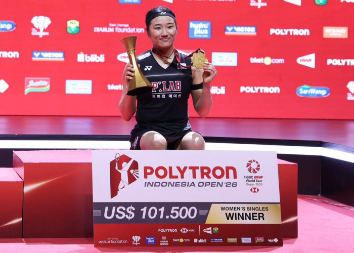 An Se-young Sabet Gelar Tunggal Putri Indonesia Open 2026