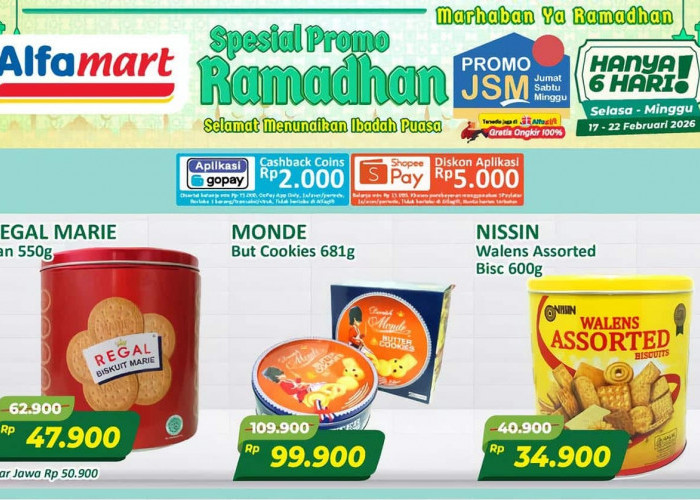 Promo Alfamart Terbaru Hari Ini hingga 22 Februari 2026: Spesial Ramadhan Sirup Rp 9.900 & Kurma Rp 23.900