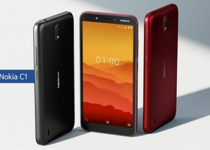 Siap Dipasarkan di Indonesia, HMD Global Meluncurkan Ponsel Nokia C1 Terbaru