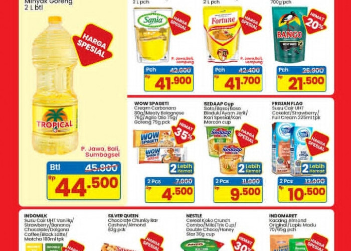 Promo Indomaret Hemat Minggu Ini Periode 8–14 Oktober 2026: Minyak Goreng 2L Cuma Rp41.700