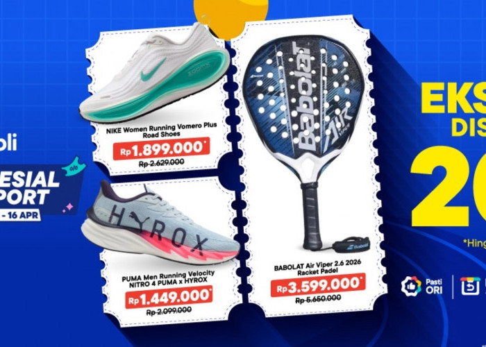 10 Pilihan Raket Babolat di Official Store untuk Manfaatkan Diskon Tengah Bulan Cuan