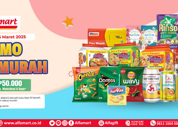 Katalog Promo Alfamart Terbaru Maret 2026: Promo Tebus Murah Mulai dari Rp5.000 Saja!