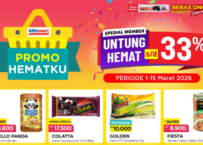 Promo Terbaru Alfamart Promo Hematku Periode 01-15 Maret 2026. Luwak White Kofie Hanya Rp15.500.