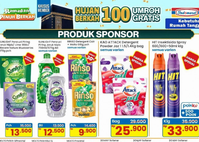 Promo Indomaret Paling Murah Khusus Member Februari 2026: Diskon Kebutuhan Rumah & Fresh Kuliner!