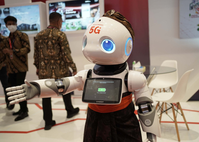 Telkomsel Tunjukkan Pemanfataan Teknologi 5G Smart Mining di Ajang SOE International Conference & Expo G20   