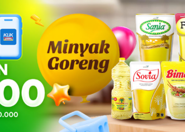 Khusus Member!  Belanja Minyak Goreng Jauh Lebih Hemat Di Klik Indomaret. Minyak Goreng 2L Rp40.400