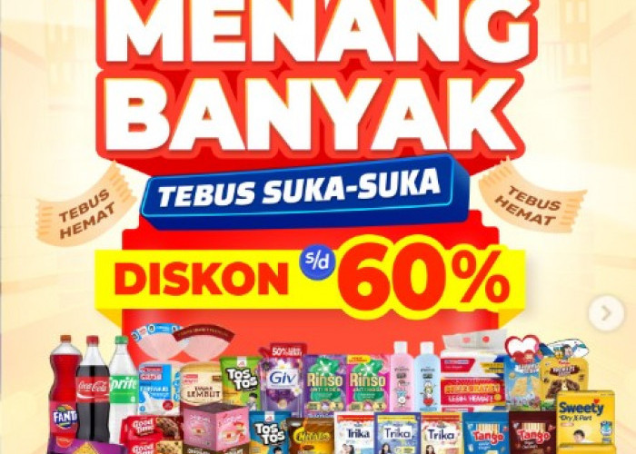 Promo Alfamart Tebus Suka-Suka Periode 16-30 April 2026, Diskon Produk hingga 60%!