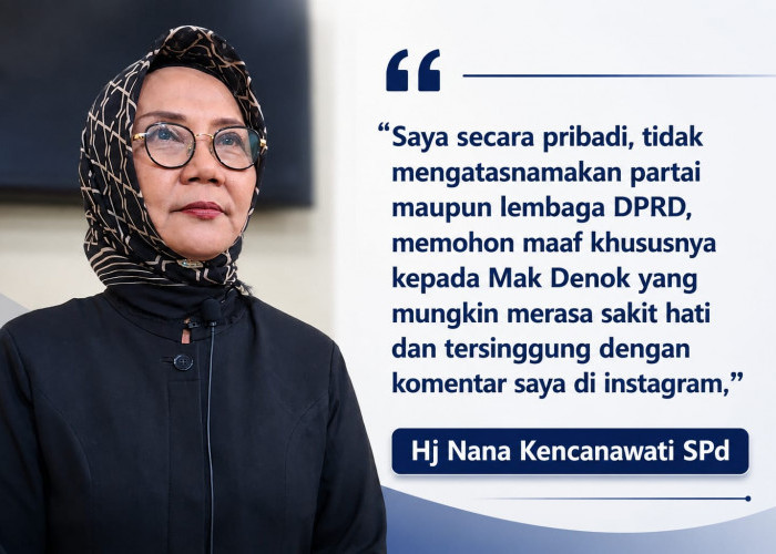 Nana Kencanawati Sampaikan Permohonan Maaf, Sebut Polemik Ini Jadi Pelajaran Berharga