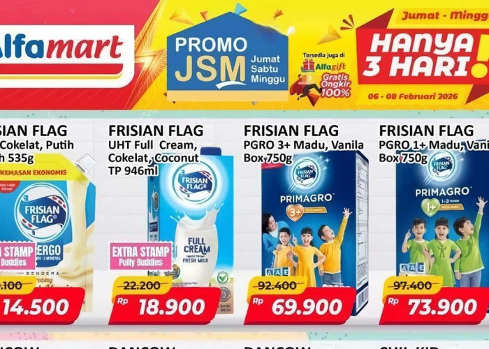 Promo Alfamart Hari ini 7 Februari 2026: Ada Tambahan Diskon jika Menggunakan GoPay atau ShopeePay