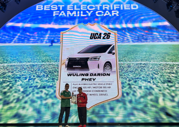 Wuling Darion Raih Best Electrified Family Car 2026, Apa Rahasianya?