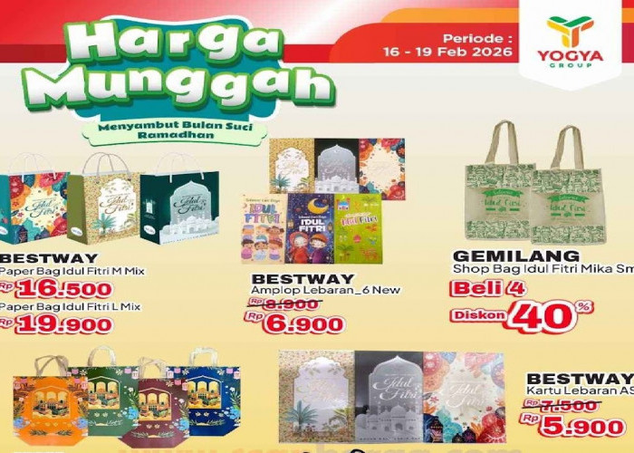 Hari Terakhir Promo Yogya Group: Sirup Marjan Rp 18.950 dan Diskon 50% Tas Idul Fitri, Cek Katalognya!