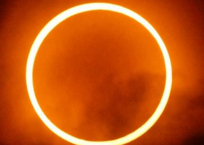 Mitos Gerhana Matahari Cincin, Begini Penjelasannya.