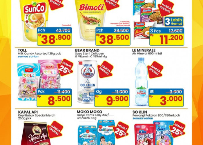 Promo JSM Indomaret Minggu Ini Terbaru Periode 16 hingga 18 Januari 2026: Minyak Goreng Super Murah!