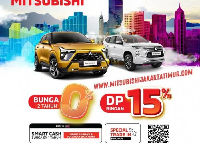 Promo Mitsubishi Januari 2026: Cicilan Ringan Mulai Rp3 Jutaan dan Bunga 0%